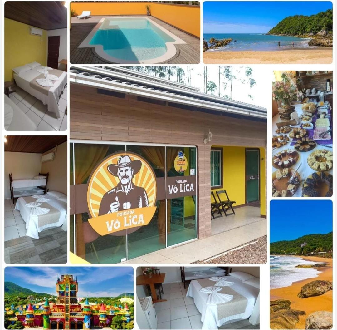 Pousada Vo Lica Com Piscina Penha  Buitenkant foto